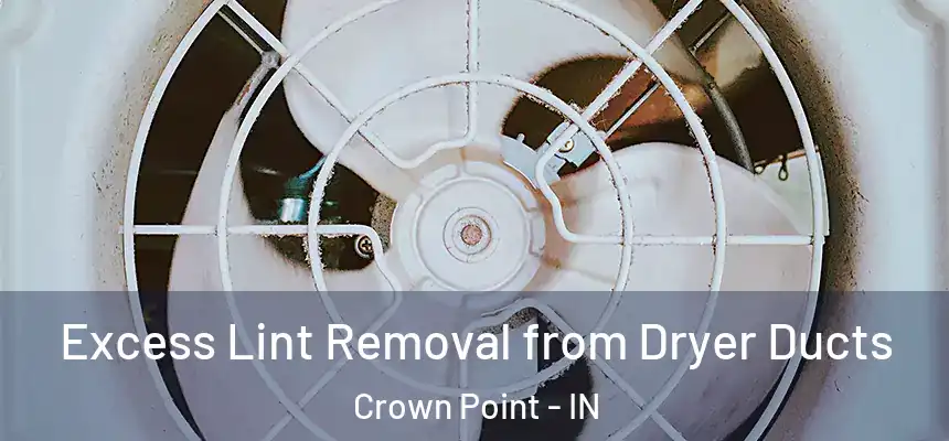 Excess Lint Removal from Dryer Ducts Crown Point - IN