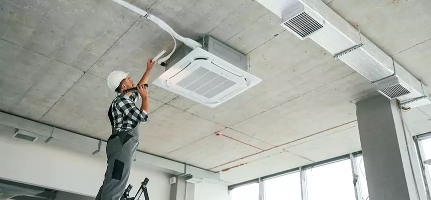 Our Dryer Vent Booster Fan Cleaning Services in Crown Point, IN